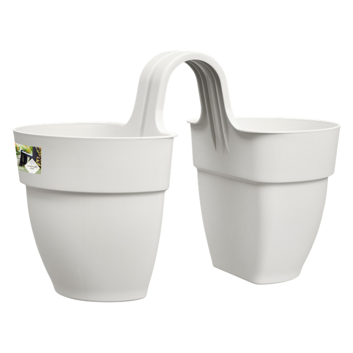 vibia campana flower twin 21cm blanc soie